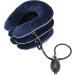 Buy Adjustable Inflatable Neck Traction Device - Effective 3-Layer Support Pillow for Pain Relief - Buy Online on SooperMarket.com