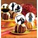 24 x Pre-Cut Halloween Mix 4 Edible Stand up Wafer/Rice Paper Cupcake Toppers Birthday Party Cake Decorations Scary Zombie Reaper