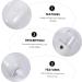 Healeved 1 Set Spray Hydrating Apparatus Portable Spray Mist Pore Handheld Plastic White - Buy Online on SooperMarket.com