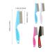 4-Piece Lice & Flea Comb Set for Cats & Dogs - Durable Multifunctional Pet Grooming Tool for Removing Lice Fleas and Ticks - Buy Online on SooperMarket.com