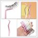 FOMIYES Eyelash Tweezers with Comb Eyelash Tweezers for False Lashes Ergonomic Eyelash Tool Convenient Eyelash Tweezer Eyelash Mascara Pink Miss Stainless Steel Belt Major - Buy Online on SooperMarket.com