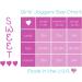 Sweet Hearts Girls' Sweatpants (3 Pack) - Super Soft Athletic Joggers - Black/Grey/Fuchsia - Size 10-12 - Buy Online on SooperMarket.com