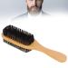 Ankroyu Double-Sided Beard Brush Set | Wooden Handle & Face Hair Trim Brush for Men | Perfect for Grooming & Bar Cleaning - Buy Online on SooperMarket.com