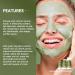 Green Tea Mask Stick with Silicone Scrubber | Deep Pore Cleanse & Blackhead Remover | Smooth Skin & Refine Pores - 45g/1.59oz - Buy Online on SooperMarket.com