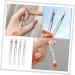 4pcs Silicone Lip Brush Set - Portable Lip Mask & Eyeshadow Makeup Tools for Effortless Lipstick & Lip Gloss Application - Buy Online on SooperMarket.com