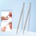 Stainless Steel Cuticle Pusher Nail Dotting Pen Nail Care Tool Double Ended Manicure Cuticle Remover Cleaner Nail Dotting Pen Set Nail Dotting Pens For Nail Art Nail Dotting Pen And Brushes - Buy Online on SooperMarket.com