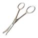 Sandbros Bull Nose Scissors 4.5" Probe Curved (114.3mm)