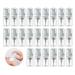 24 Pcs Empty Foam Pump Bottle 1oz/30ml Travel Size Plastic Pump Bottle Soap Bottle Portable Small Hand Sanitizer Dispenser Bottles, Refillable Clear Instant Foaming Bottles for Hand Lotion Shampoo 24 Count (Pack of 1) 24 Pack