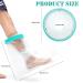 Waterproof Foot Cover for Shower Adult Cast Covers Protector for Shower Leg Shower Boots for Foot After Surgery Shower Boot Cast Cover for Foot (Adult Ankle) - Buy Online on SooperMarket.com