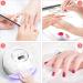 Janolia 86W UV LED Nail Dryer Lamp - Professional Gel Nail & Toenail Lamp with Sensor & LCD Display - 4 Timer Settings for Perfect Nail Design - Buy Online on SooperMarket.com