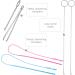 Sewing Loop Kit - 6 Pieces | Loop Turner Hook, Drawstring Threader, Metal Tweezers, Long Turner Tool | DIY Knitting Accessories - Buy Online on SooperMarket.com