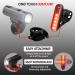 Bike Headlight and Rear Light Set - USB Rechargeable, Super Bright & Waterproof - Ideal for Road Cycling and MTB - Apremont - Buy Online on SooperMarket.com