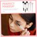 BELLIFFY 6pcs Sponge Makeup Brush Travel Makeup Eye Shadow Brush Makeup Sponge Brush Makeup Make up Sponge Brush Makeup Tool Makeup Double Head Brush Eyebrow Sponge Brush Mascara - Buy Online on SooperMarket.com