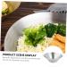 Zerodeko 3 Pcs Stainless Steel Hat Bowl Stainless Steel Ramen Bowl Large Metal Mixing Bowl Japanese Bowl Japanese Ramen Bowl Salad Mixing Bowl Party Bowl Food Single Layer Hat Bowl Silverx3pcs 22.5X8.3X7.5CMx3pcs - Buy Online on SooperMarket.com