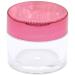 Beauticom 7g Thick Wall Clear Acrylic Jars - Leak Proof for Cosmetics & Beauty | 72 Pieces with Metallic Rose Pink Gold Lids - Buy Online on SooperMarket.com