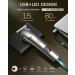 KNCANEO Hair Clippers Beard Trimmer for Men 11 in 1 Hair Clippers Set with USB Type C Rechargeable Professional Nose Trimmer Men's Waterproof Electric Clippers Body Groomer Set - Buy Online on SooperMarket.com