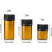 100Pcs 1ml Amber Mini Essential Oil Sample Bottles - Perfect for Oils, Perfumes & Chemicals - Buy Online on SooperMarket.com