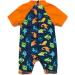 Bonverano Baby Boys Swimsuit - Short-Sleeve Zipper One Piece, UPF 50+ Sun Protection, Colorful Shark Design | 12-18 Months - Buy Online on SooperMarket.com