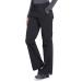 Women's Professional Stretch Drawstring Scrub Pants - Black, Large Petite | Soft Stretch Workwear WW160 - Buy Online on SooperMarket.com