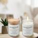 VETOUR Glass Aromatherapy Candles 2PCS Gardenia & Jasmine Scented Soy Candle Set - 10.6 OZ - 80 Hours - Natural Essential Oils - Perfect Gift for Women - Mother's Day/Christmas - Buy Online on SooperMarket.com