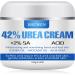 Urea 42% Foot Cream for Cracked Heel Repair and Callus Remover - Maximum Strength for Dry and Hard Skin - 100g (Original Scent) - Buy Online on SooperMarket.com
