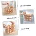 NAMOARLY Egg Storage Box Clear Drawer Plastic Eggs Egg Organizer for Refrigerator Egg Rack Devil Crisper - Buy Online on SooperMarket.com