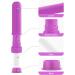 DHWEKU 8 Pieces Nasal Inhaler Tube for Essential Oil Reusable with 8 Pieces of Cotton Wicks Refillable Good Hygroscopicity (4 Colours) - Buy Online on SooperMarket.com