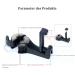 Enlace Rear Hooks for Car Seats - Cell Phone Holder & Hidden Hook for Bags | Silver 1 Piece - Buy Online on SooperMarket.com