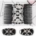 Kytpyi Magic Elastic Beaded Hair Comb Slides - 2 PCS Double Sided Clips for Women & Girls | DIY Hair Styling Accessories for Daily Life - Buy Online on SooperMarket.com