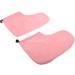 FOMIYES 3 Pairs Wax Warm Foot Cover Refill Pink Cotton Foot Mask - Buy Online on SooperMarket.com