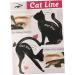 KALLORY Stencils 2pcs Eyeshadow Stencil Eye Stencil Eyeliner Stencil Mold The Cat Eye Makeup Set - Buy Online on SooperMarket.com