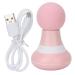 Mini massage gun portable 6-speed percussion muscle massage gun for work fat loss recovery after training and relieving muscle pain (pink)