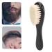 Professional Hairdresser Beard & Fade Brush - Wooden Handle Cleaning Brush for Men - Buy Online on SooperMarket.com