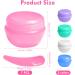 20ml Clear Cosmetic Containers - Empty Cream Jars with Screw Cap | 5-Piece Travel Makeup Set - Buy Online on SooperMarket.com