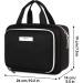 Large Full Size Black Toiletry Bag for Women - Travel Makeup Organizer - Buy Online on SooperMarket.com