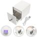 FRCOLOR Nail Polish Storage Nail Tool Nail Bits Nail Art Tools Manicure Tools Para U as Nail Stuff Organizer Manicure Drill Holder Nail Art Supply Bracket Acrylic White Usb 12x8.5cm White - Buy Online on SooperMarket.com