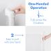 Papablic Retractable Baby Gate | Auto Lock Safety Gate for Baby & Pet | 34 Tall Extends to 54 Wide | Extra Wide Dog Gate for Indoor Outdoor Stairs | White - Buy Online on SooperMarket.com