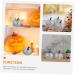 Alipis 20 Pcs Foam Pumpkin Halloween Party Decor Realistic Vegetables Decorative Foam Vegetables Pumpkin Decoration Mini Artificial Pumpkins Faux Pumpkin Craft Powder Silverx2pcs 5CMx2pcs - Buy Online on SooperMarket.com