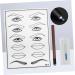 Hemoton 3pcs Practice Skin Kit Embroidery Kit Coffee Practice Set - Buy Online on SooperMarket.com