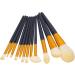 Makeup Brush Set Cosmetic Brush Set with Soft Bristle Dense Bristles with Storage Bag for Home for Makeup Beginners - Buy Online on SooperMarket.com