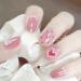 Vorey 500Pcs 3D Pink Multi Shapes Pearls Nail Charms - Nail Art DIY Crafts and Jewelry Accessories - Buy Online on SooperMarket.com