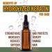 Hydrolyzed Keratin Protein - 2oz Cosmetic Grade for Hair Strengthening & Protection - Reduce Damage & Increase Density - 2 Vials + Pipette & Screw Cap - Buy Online on SooperMarket.com