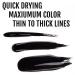 BaeBlu Organic Liquid Eyeliner - 24-Hour Wear, Waterproof, Deep Black - 100% Natural & Gluten Free - Buy Online on SooperMarket.com