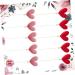 Warmhm 10pcs Valentines Day Food Picks Engagement Cake Toppers Valentine Day Food Picks Christmas Cupcake Topper Proposal Cake Toppers Valentine Day Party Supplies Heart Love Fruit Baby - Buy Online on SooperMarket.com
