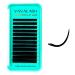 VAVALASH Cashmere Faux Mink Ellipse Flat Lashes 0.15 0.2mm C D Curl 6-17mm Soft Lightweight Classic Lash Extensions Matte Split Tip Natural Eyelash Extensions Professional Salon Use(0.15-D-8-15mm) 0.15-D 8-15mm