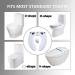 RafaLife Bath Toys - Upgrade Splash Guard Toilet Training Seat for Toddlers Boys & Girls - Portable Potty Seat with Carry Bag - Buy Online on SooperMarket.com
