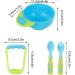 HOSIS Infant Freshfood Mash Bowl | Lightweight Baby Food Masher for Home - Blue/Green - Buy Online on SooperMarket.com