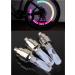 Dkiigame 10 Pack LED Flash Tyre Wheel Valve Cap Light for Car Bike Bicycle - Red, Yellow, Blue, Green, Colorful - Buy Online on SooperMarket.com