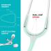 Buy SCIAN Dual Head Stethoscope for Nurses & Doctors - Classic Stainless Steel Medical Supplies with Carrying Bag - Pearlescent Green - Ship Worldwide - Buy Online on SooperMarket.com