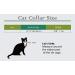 AIXI Cat Collar with Safety Belt and Bell - Heart Bling Design - 8-11 Inches - Black - Buy Online on SooperMarket.com